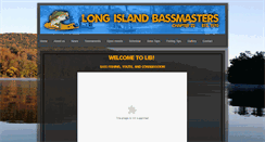 Desktop Screenshot of longislandbassmasters.com